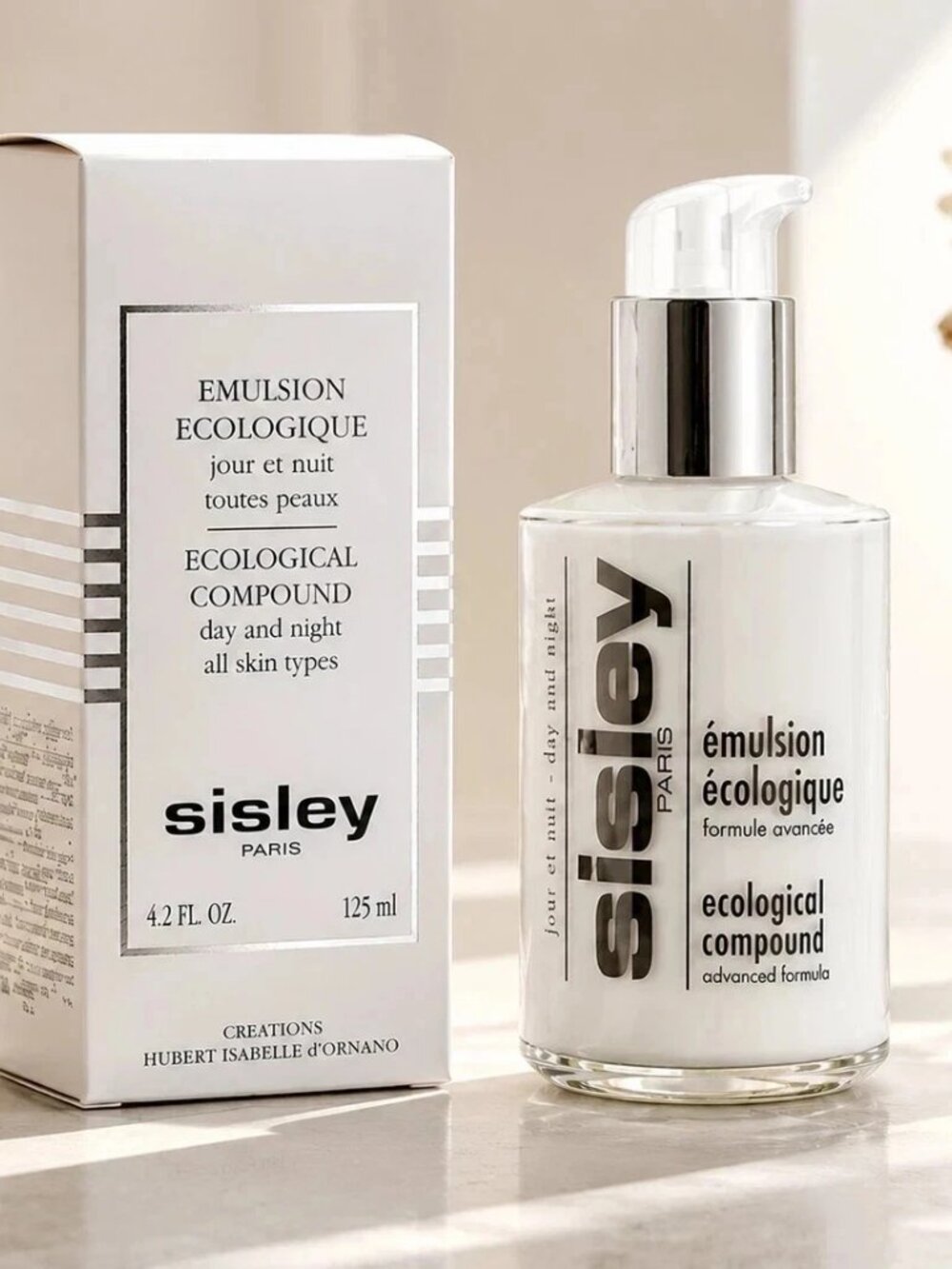 Sisley Ecological Compound Advanced Formula Day Night Face Care 4.2 oz / 125 ml